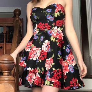 Floral party dress